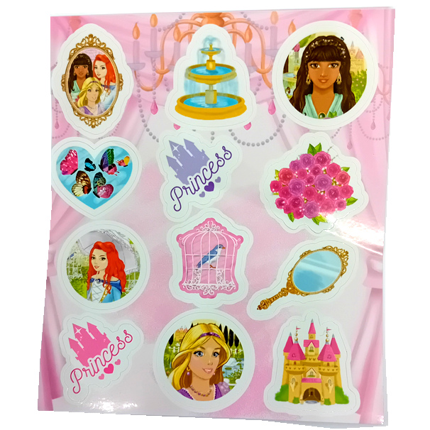 Princess Sticker Sheet
